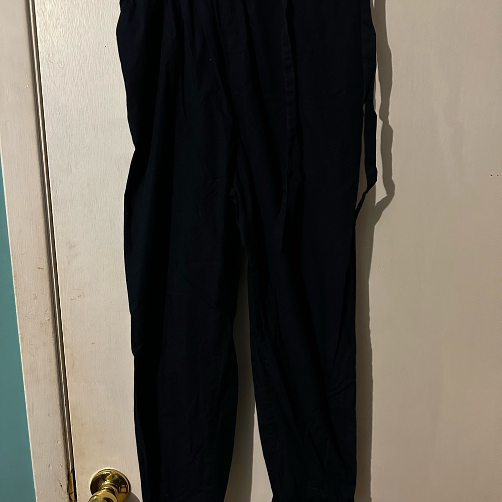 Zara Navy Sweatpants Comfortable Joggers